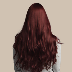 Mulberry Clip In Hair Extensions Auburn Red 20" Colour Swatch