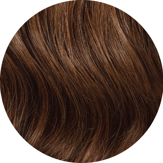 Mulberry Topper Hair Extensions Ash Brown 20" Colour Swatch