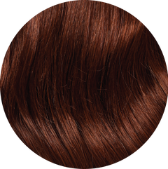 Mulberry Topper Hair Extensions Auburn Red 12" Colour Swatch