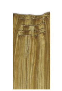 Mulberry Clip In Hair Extensions Natural Blonde  20" Colour Swatch