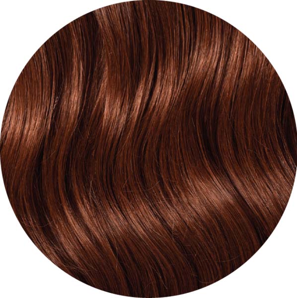 Mulberry Clip In Hair Extensions Copper 20" Colour Swatch