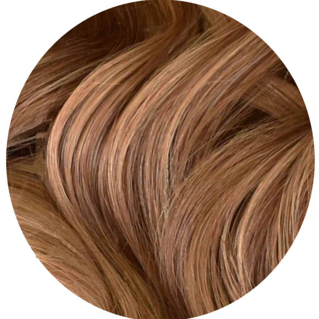 Mulberry Clip In Hair Extensions Chestnut Brown  20" Colour Swatch